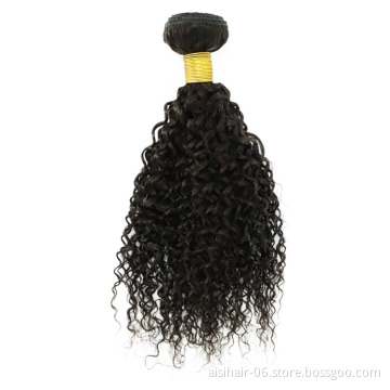 Aisi Hair New Design Best Quality Wholesale Vendor Natural Black Water Wave 100%  Brazilian Human Hair Weave Bundles